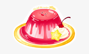 Clipart Stock Jelly Clipart Flan - Kirby Dessert Transparent PNG ...