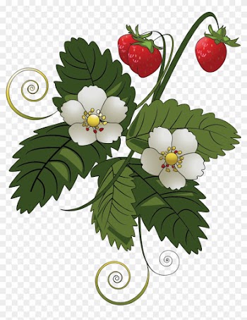 Clipart - Strawberry Tree Clip Art