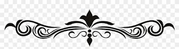 Clipart Table Gambar - Black &amp; White Border Design