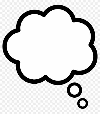 Clipart - Thought Cloud