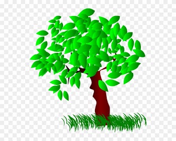Clipart Tree Leaves - Trees And Leaves Clipart
