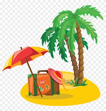 Clipart Vacances D - Jungle Trees Cartoon