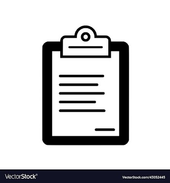 clipboard icon