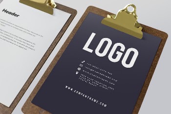 Clipboard with a document mockup | Free PSD Mockup - rawpixel