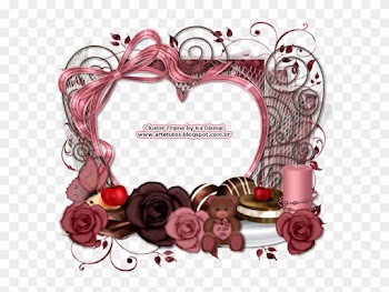 Clique Para Ver Em Tamanho Real Depois Salve - Love Borders And Frames Png