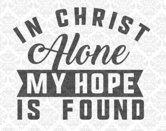 CLN024 Hope Anchors The Soul Captain Wheel Anchor Christian | PNGio