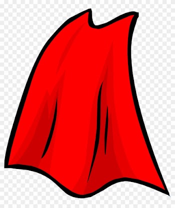 Cloak King Clipart - Super Hero Cape Clipart