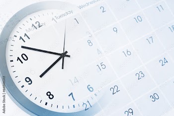 Clock and calendar