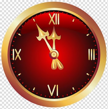 Clock Christmas , Christmas Clock transparent background PNG clipart