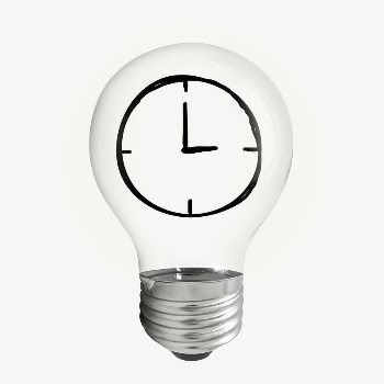 Clock doodle icon light bulb | Free Icons - rawpixel