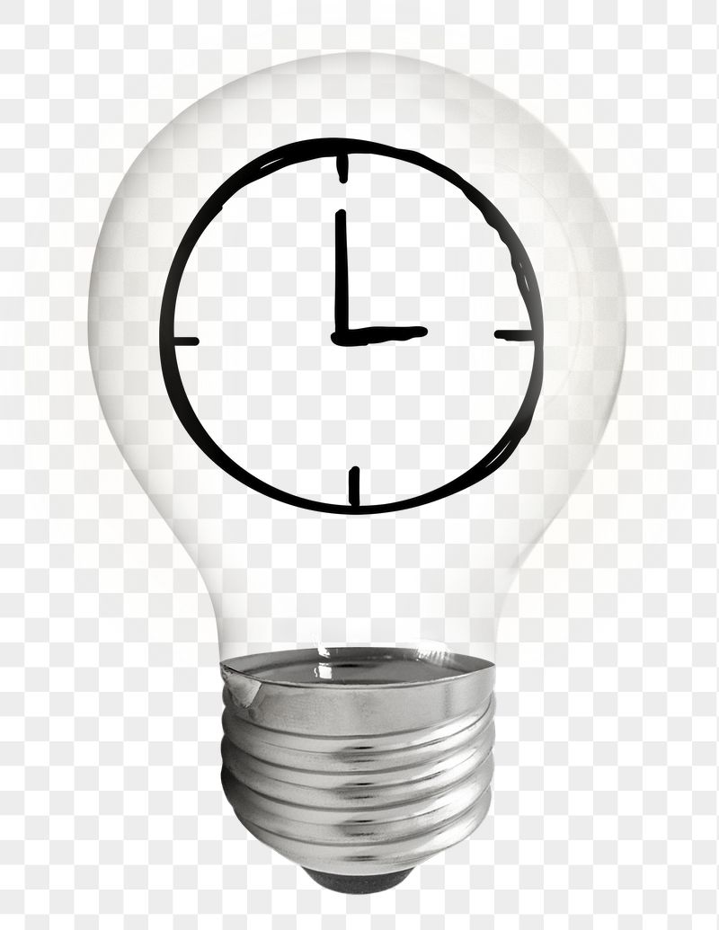 Clock doodle png icon light | Free Icons - rawpixel