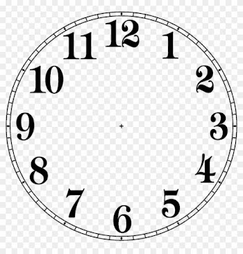 Clock Face 7 By Stephenjohnsmith - Clock Face With Numbers