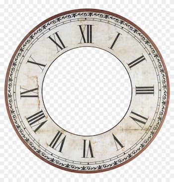 Clock Face Printable, Steampunk Clock, Vintage Clip - Coffee Shop Wall Clock