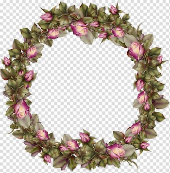 Clock face Psalm 23 Frames, conch transparent background PNG clipart