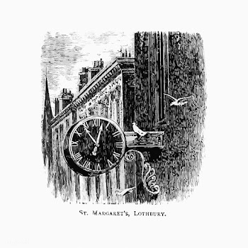 Clock in the city vintage drawing | Free stock vector - 573217