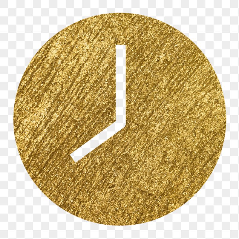 Clock png icon sticker, gold | Free Icons - rawpixel