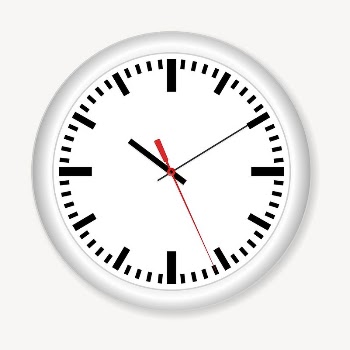 Clock sticker, object illustration psd. | Free PSD - rawpixel
