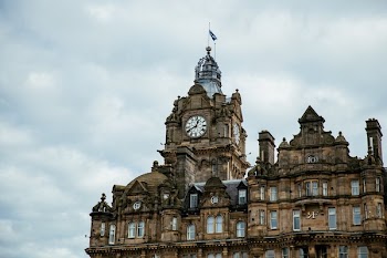 Clock Tower In England