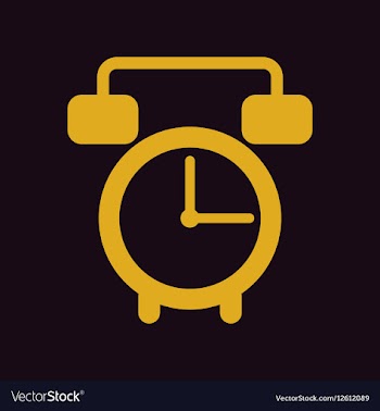 Clock vector image