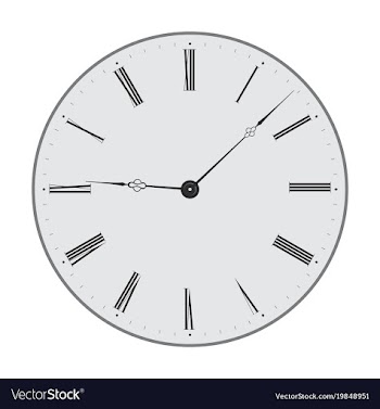  					Clock vector image														