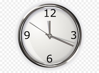 Clock watch design vector material 