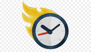 clock yellow home accessories symbol wall clock
