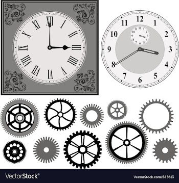Clocks vector image