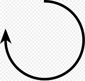 Clockwise Turn Arrow Circle Rotation - circle 