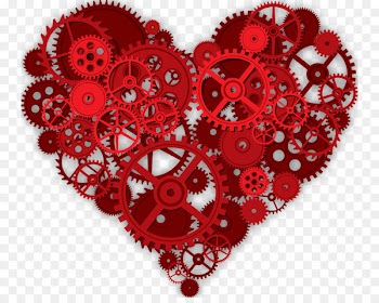 Clockwork Heart Gear Cardiovascular disease MisterChrono - Heart-shaped gear 