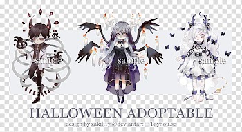 Close Halloween Adoptable Auction transparent background PNG clipart