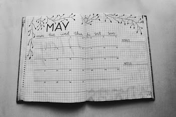 Close Photo of May Calendar Book