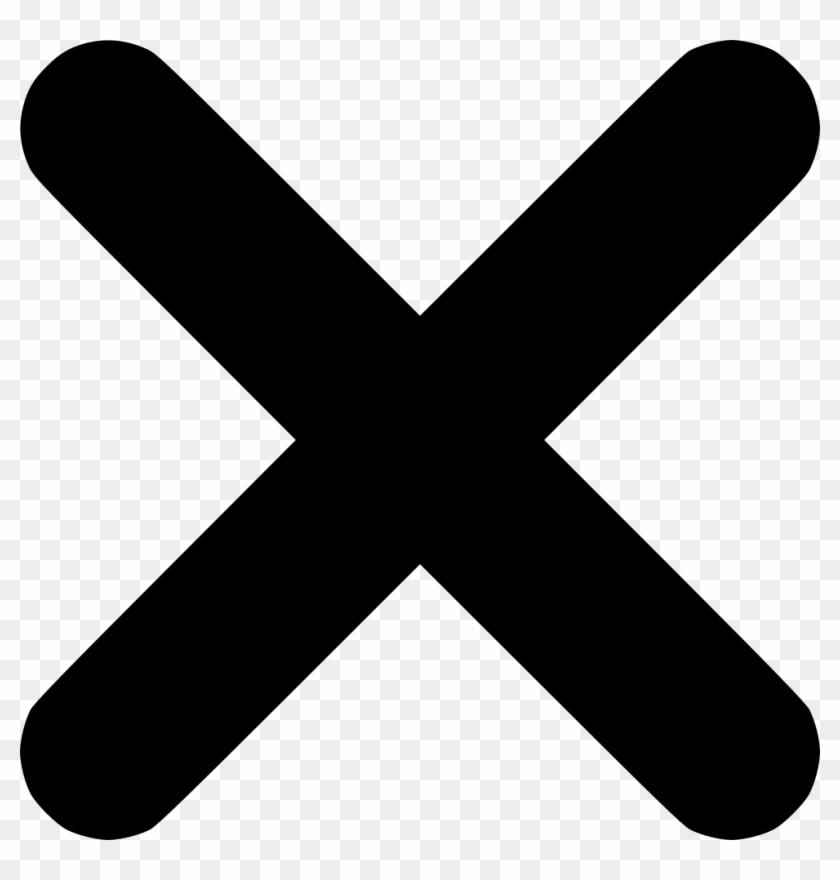 Close Remove Delete Exit Cross Cancel Trash Comments - Close Button Icon Png
