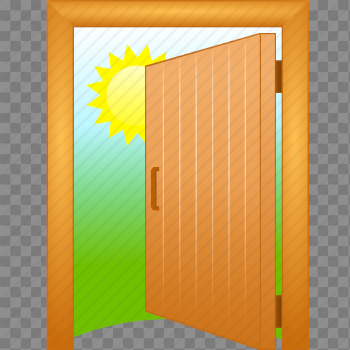 Close session, exit, go away, log out, login, logout, open door icon