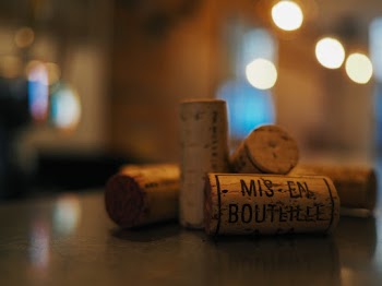 Close-up Bokeh Photo of Wine Corks