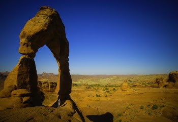 Close Up Brown Rock Formation