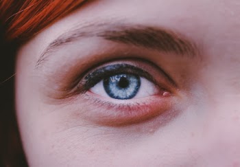Close-up of a blue eye