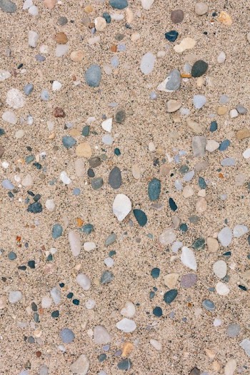 Close-Up of Natural Gravel Texture