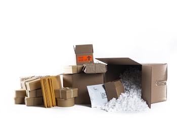 Close Up Of Packing Materials