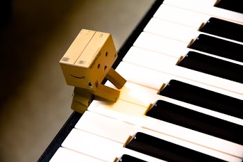 Close Up of Piano