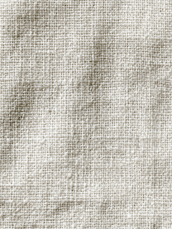 Close-Up of Soft Off-White Linen Fabric Texture