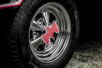 Close-up of Tire Rim