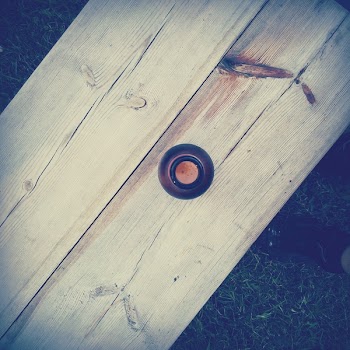Close-up of Wooden Table
