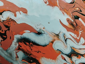 Close-Up Photo Of Abstract Painting