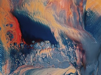 Close-Up Photo Of Abstract Painting