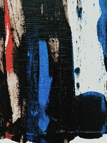 Close-Up Photo Of Abstract Painting
