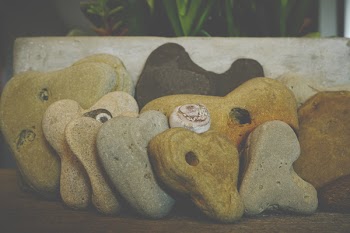 Close Up Photo of Arranged Stones