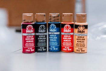 Close-Up Photo of Art Materials