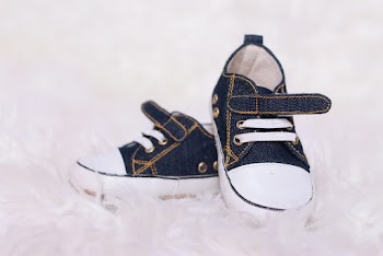 Close-Up Photo of Baby's Sneakers