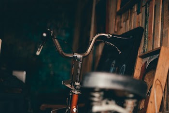 Close-Up Photo of Bicycle