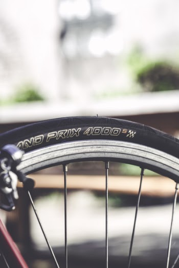 Close-up Photo of Black Bike Wheel